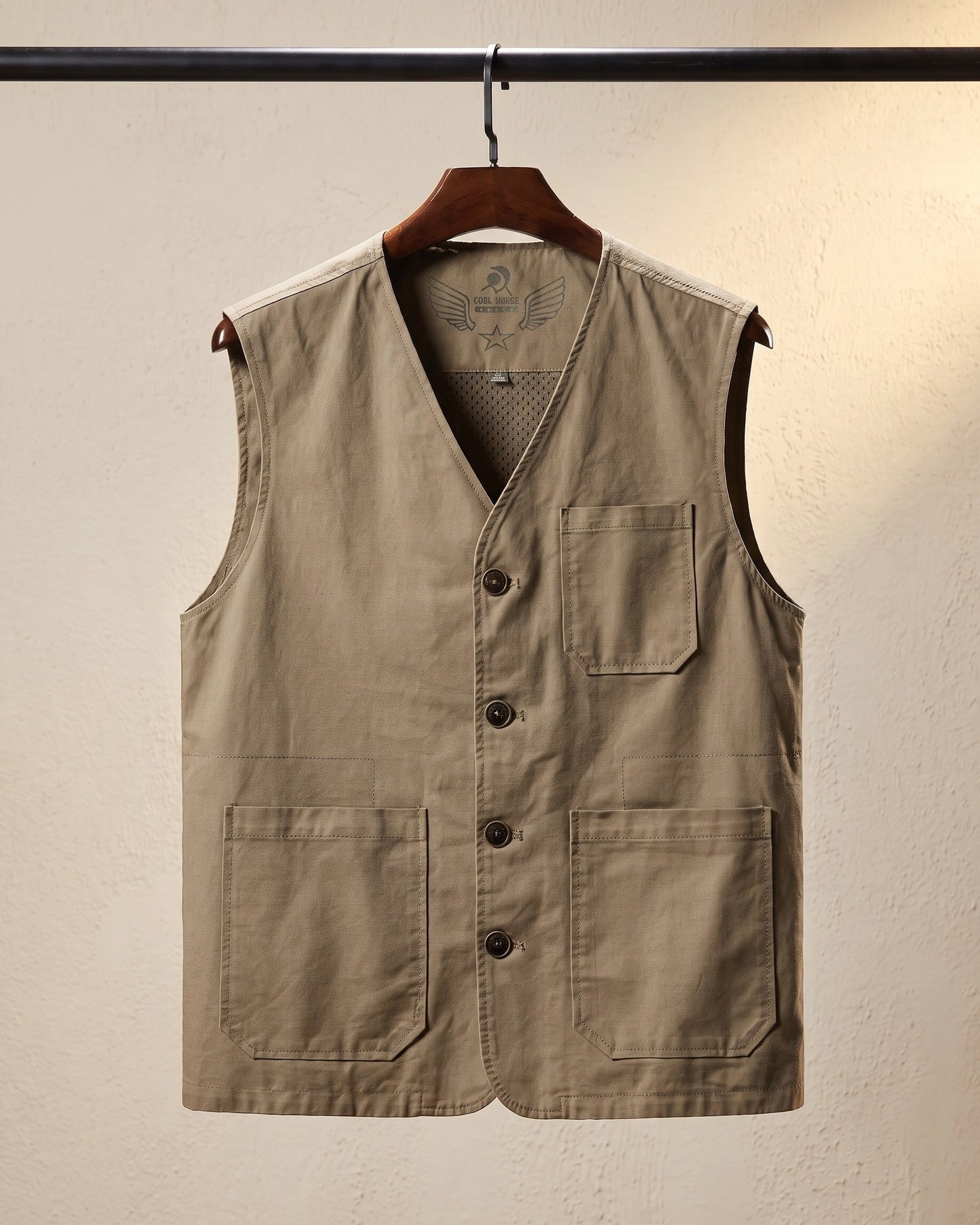 Severino Cotton Utility Vest